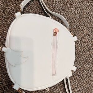 Gojo cat backpack